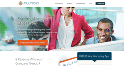 Desktop Screenshot of getfusioncms.com